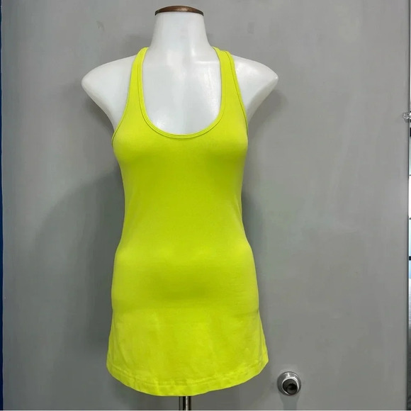 Lululemon Cool Racerback Tank Top-Size Sm
Color - Fluorescent Highlighter Yellow - Picture 2 of 10